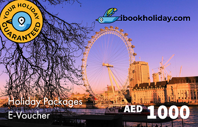 Holiday Packages E-Voucher From I Book Holiday, AED 1000