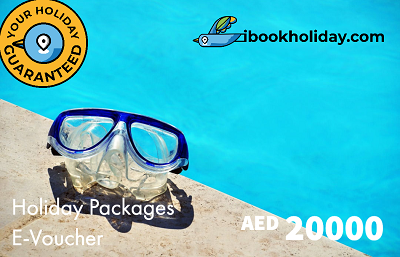 Holiday Packages E-Voucher From I Book Holiday, AED 20000