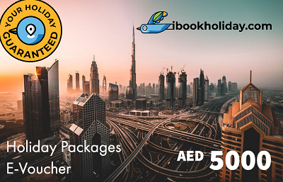 Holiday Packages E-Voucher From I Book Holiday, AED 5000