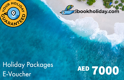 Holiday Packages E-Voucher From I Book Holiday, AED 7000